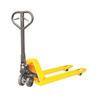 Тележка гидравлическая (рохля) TOR BFB 2500 с тормозом (полиуретановые колеса)