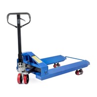 Тележка гидравлическая (рохля) TOR ZT 2500 1150х850 мм для рулонов (полиуретановые колеса)