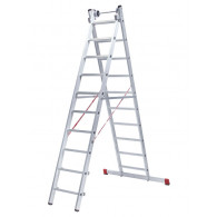 Лестница алюминиевая двухсекционная НОВАЯ ВЫСОТА NV 522 2х20