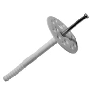 10х160 IZM дюбель для изоляции с мет. гвоздем (500) (Фасовка 19.1 кг)