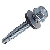 4,8х50/51 RAL8019 Серо-коричневый саморез кров. Тайвань (150) (Фасовка 1.104 кг)